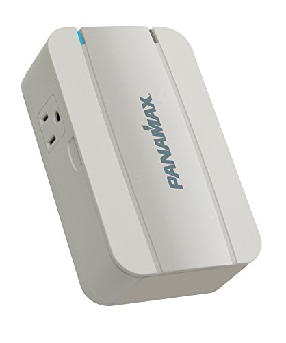 Panamax PM8-AV 8 Çıkış Kablosu-Sat-Telefon-Gümüş ve MD2 2 Çıkışlı Aşırı Gerilim Bastırıcı, LED Teşhis Işıklı