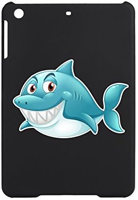iPad Mini Kılıf Siyah Sırıtan Mavi Köpekbalığı