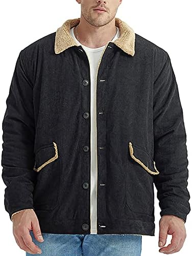 ADSSDQ Kış Ceket, Moda Ceket Adam Dışarı Çıkmak Kış Artı Boyutu Uzun Kollu Rüzgar Geçirmez Ceket Balıkçı Yaka Zip