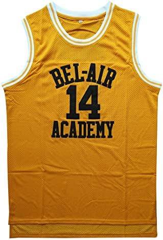 Smith Bel Air Akademisi Basketbol Forması 14 Film Forması Dikişli erkek Spor Gömlek S-XXXL