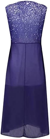 ZEFOTİM Yaz Elbiseler Kadınlar için 2023 V Boyun Kolsuz Casual Çiçek Plaj Güneş Midi Dökümlü Elbise