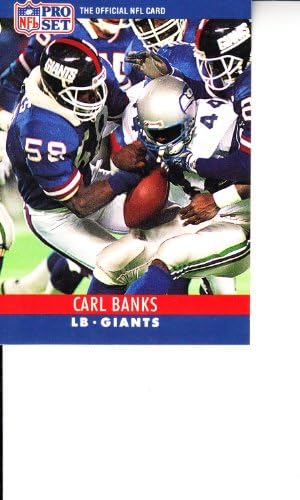 1990 Pro Set 223 Carl Banks Futbol Kartı