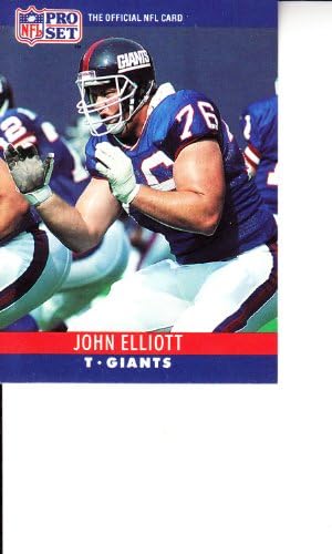 1990 Pro Set 224 John Elliott Futbol Kartı