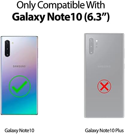 AWZHYDT Astronot Standı için Galaxy Note 10 Kılıf, 6D Elektroliz Galaxy Note 10 4G/5G Telefon Kılıfı için tasarlanmış,