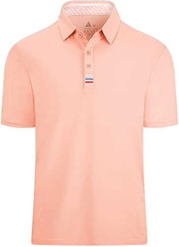 ZİTY Golf polo gömlekler Erkekler için Kısa Kollu Rahat Yakalı Tişört Atletik Tenis Gömlek