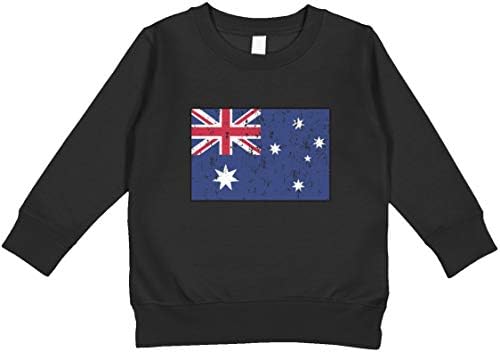 Amdesco Avustralya Bayrağı Avustralya Yürümeye Başlayan Çocuk Sweatshirt