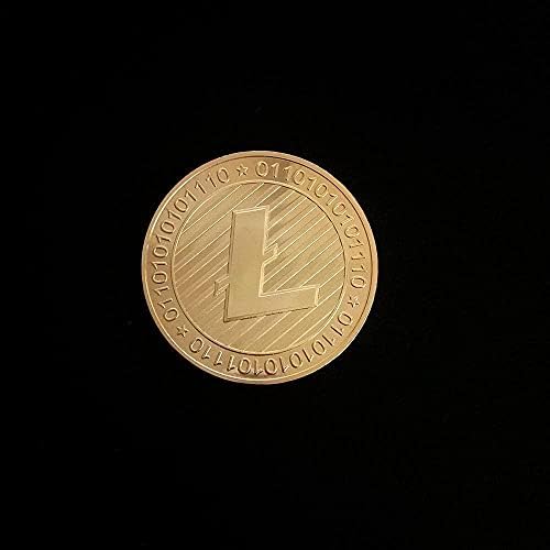 Mücadelesi Coin Litecoin Beyaz Sanal hatıra parası Litecoin Sikke Madalya Çoğaltma El Sanatları Koleksiyonu Hatıra
