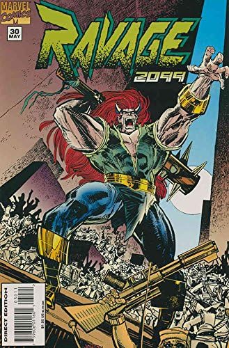 Yıkım 2099 30 VG; Marvel çizgi romanı / Pat Mills / Tony Skinner