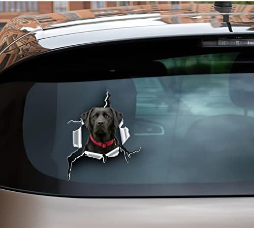 Siyah Lab Sticker Labrador Çıkartması Meme Van Çıkartmalar Yüzler için Aşk Pencere Çıkartması