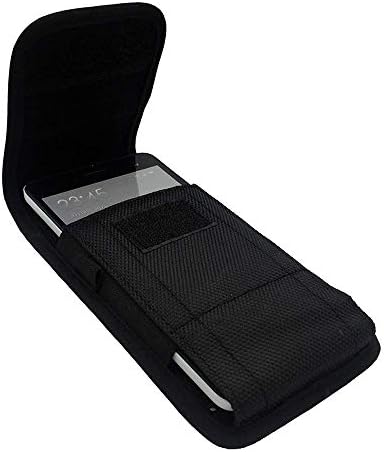 Siyah Kemer Klipsi Telefon Tutucu Bel Çantası Naylon Dikey / Yatay Kılıf için Huawei Onur 6A 7 8 Y3 Y3II Y5 Y5II Y560