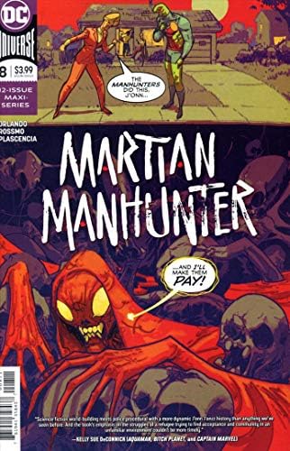 Marslı İnsan avcısı (4. Seri) 8 VF / NM; DC çizgi roman