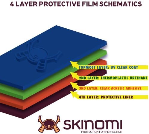 Skinomi Ekran Koruyucu ile Uyumlu LG G Flex Temizle TechSkin TPU Anti-Kabarcık HD Film