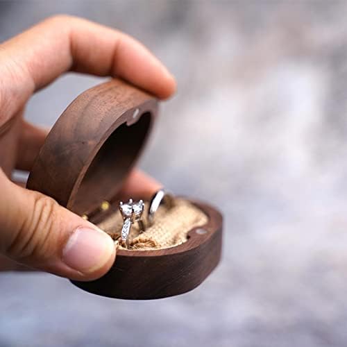 Takı Yüzük Kolye saklama kutusu Mücevher Kutusu Vintage Ahşap El Yapımı Mücevher Kutusu Takı Saklamak için Müzik Kutuları