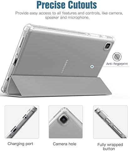 TiMOVO Kılıf Samsung Galaxy Tab için A7 Lite 8.7 2021 (SM-T220/ T225/T227), ince Yumuşak TPU Saydam Buzlu Arka Koruyucu
