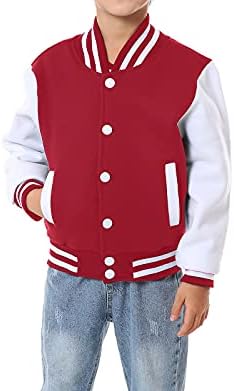 Mowbeat çocuk Beyzbol Ceket çocuğun Üniversite Tarzı Okul Ceketler Üst Kız Giyim Ceketler Spor Parça Ceketler Ceket