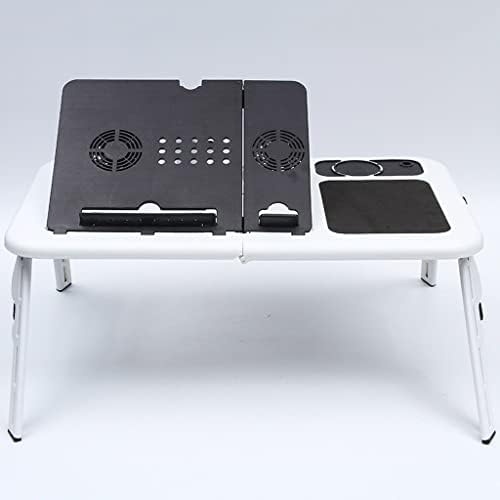 SJYDQ Katlanır Dizüstü bilgisayar masası Ayarlanabilir bilgisayar masası Standı Masa Soğutma Fanı Tepsisi Yatak Kanepe
