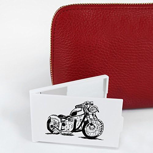 Azeeda 'Motosiklet' Kompakt / Seyahat / Cep Makyaj Aynası (CM00016574)