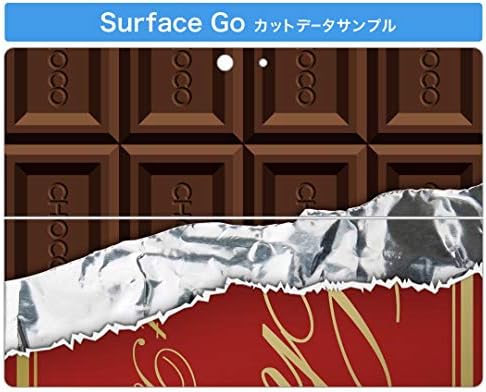 microsoft Surface ıçin ıgstıcker Çıkartması Kapak Go/Go 2 Ultra Ince Koruyucu Vücut Sticker Skins 002443 Çikolata