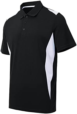 Corna erkek golf gömlekleri Nem Esneklik Kuru Fit Performans POLO GÖMLEK Hızlı Kuru Kısa Kollu Rahat POLO GÖMLEK Erkekler