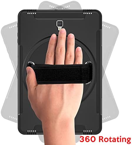Tablet Kılıf Samsung Galaxy Tab için S4 10.5-inç 2018 Modelleri SM-T830/SM-T835/SM-T837 ile Ekran Koruyucu ve 360