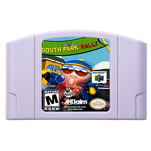 Yeni N64 Oyunları Kartuşu Güney Parkı Ralli ABD Versiyonu NTSC İçin N64 Konsolu Oyun Kartı