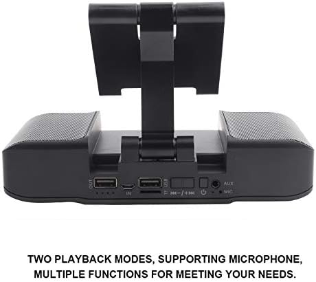 Tablet Standı, 10000mah Büyük Kapasiteli Pil Yüksek Verimli Telefon Tutucu Elektronik Ekipman için (Siyah)