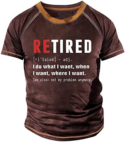 Erkek Gömlek erkek Raglan T-Shirt Retro Kısa Kollu Yuvarlak Boyun Mektup Baskı Erkekler için Gömlek Tops