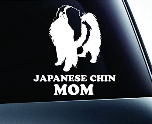 Japon Çene Anne Köpek Sembolü Çıkartması Pençe Baskı Köpek Yavrusu Pet Aile Cins Aşk Araba Kamyon Sticker Pencere