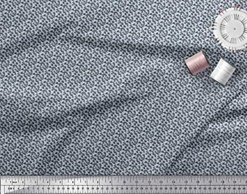 Soımoı Polyester Georgette Kumaş Üçgen Gömleklik Kumaş Baskılar Yard tarafından 42 İnç Genişliğinde