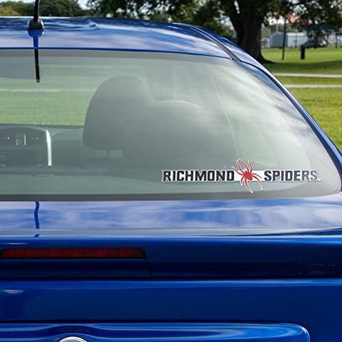 Richmond üniversitesi Örümcekler Adı Logosu Vinil Çıkartması Dizüstü Su Şişesi Araba Karalama Defteri (15 İnç Etiket)