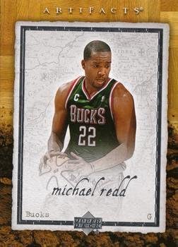 Michael Redd 2007-08 Üst Güverte Eserleri NBA Basketbol Kartı 51 Milwaukee Bucks