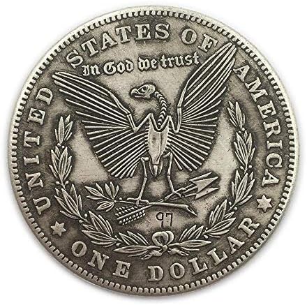 Kabartmalı 1902 Sürme 骷髅 ABD Coin Sikke Mikro Bölüm collectionCoin Koleksiyonu hatıra parası