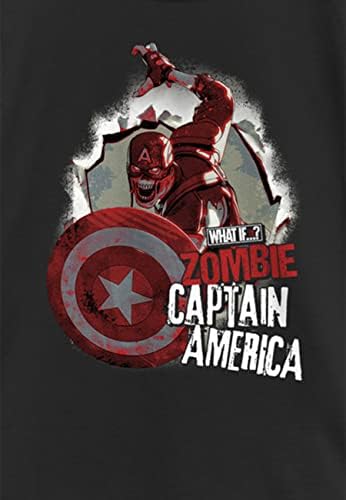 Marvel kızın Zombi Kap Posteri T-Shirt