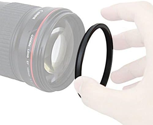 ZHENFU-MEİ 77mm için 52mm Kamera Filtre Halkası UV Adaptör Halkası Adım Aşağı Filtre Adaptörü 77mm Lens 62mm Metal