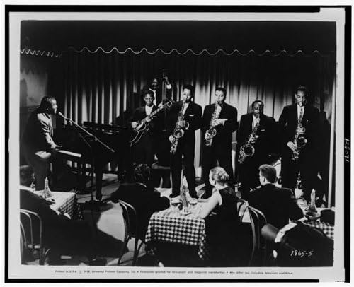HistoricalFindings Fotoğraf: Fats Domino Şarkı Söylüyor, Piyano, Greenwich Village, Gece Kulübü, The Big Beat, 1958,
