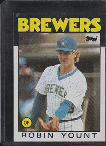 1986 Topps Robin Yount Brewers Beyzbol Kartı 780