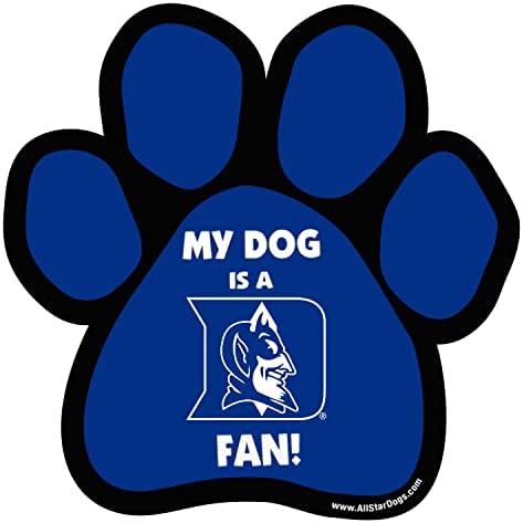 Tüm Yıldız Köpekler NCAA Duke Blue Devils Pençe Şekilli Mıknatıs