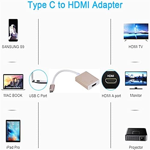 HOUKAI USB 3.1 USB C Adaptör kablosu USB 3.1 Kablo Dönüştürücü C Tipi Cihaz için USB C Tipi (Renk: D, Boyut: 1 )